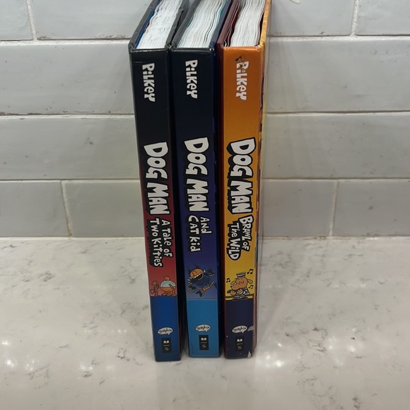 Set of 3 - Dog Kid Books by Dav Pilkey - Picture 3 of 6